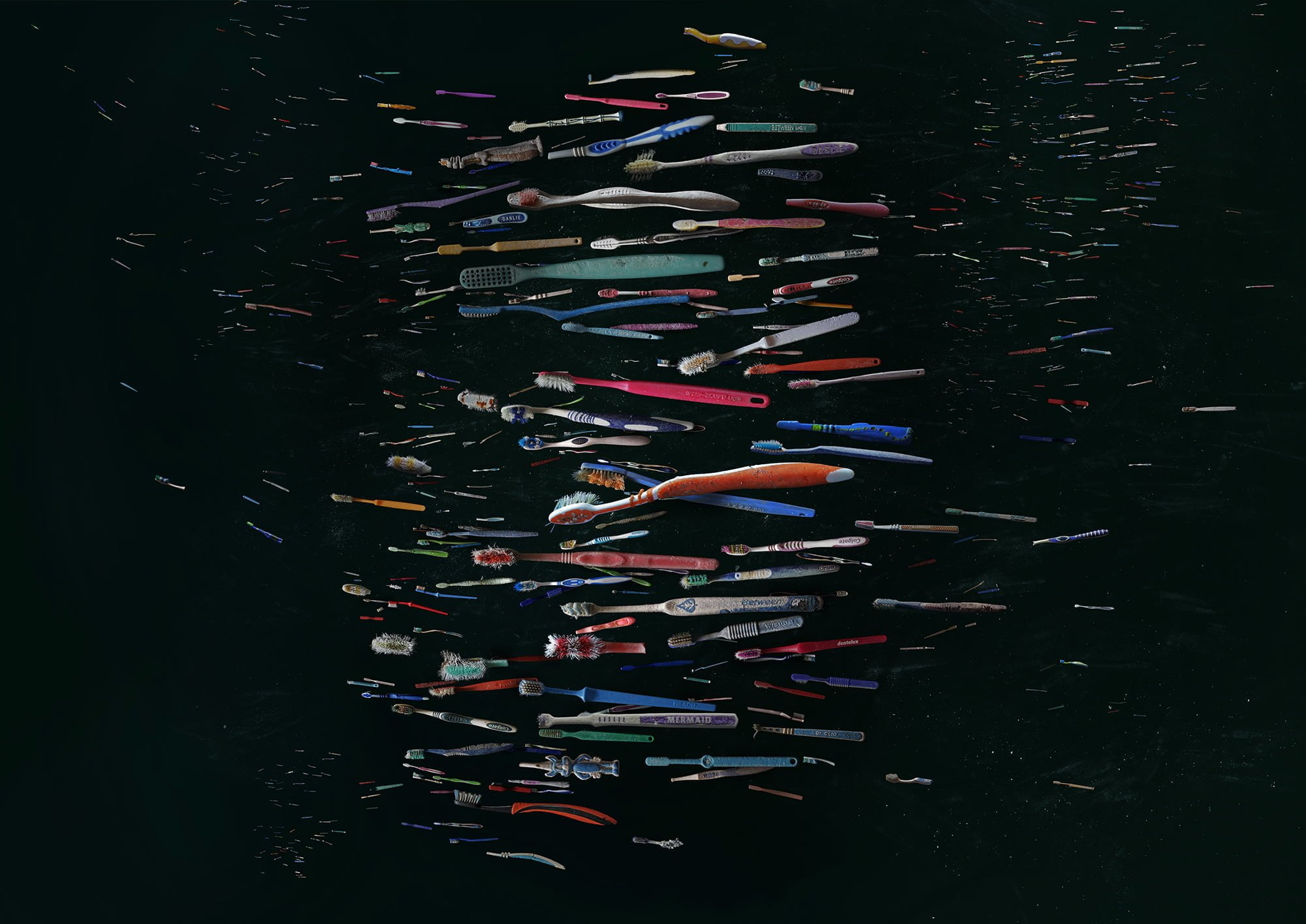 plastic ocean photography